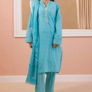 Aqua Kurta Dupatta Trouser