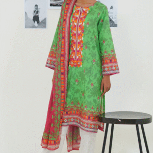 Green Kurta Dupatta