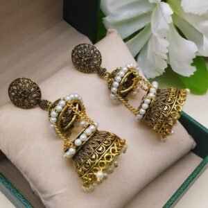 Premium Quality Antique Jhumki Excellent Finishing