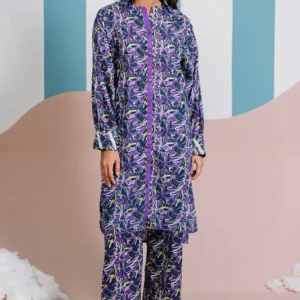 Purple Kurta Trouser