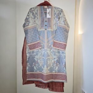 So Kamal 2-Piece Printed Lawn Suit with dupatta