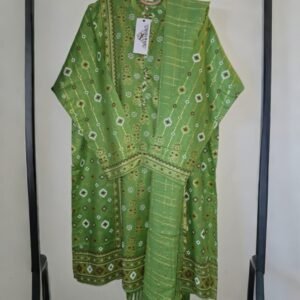 So Kamal 2-Piece Paste Printed Lawn Suit – Green