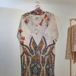 So Kamal 2-Piece Printed Lawn Suit