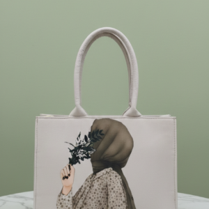 HIJAB GIRL CANVAS TOTE