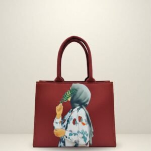 HIJAB GIRL CANVAS TOTE